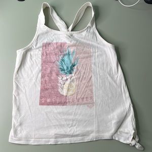 Roxy Sweet Summer 🍍tank top - size 10